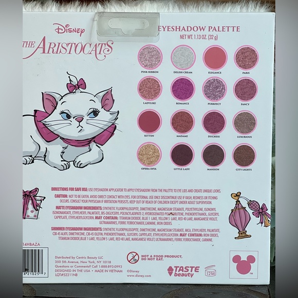 Disney Aristocats Eyeshadow Palette - Picture 2 of 3
